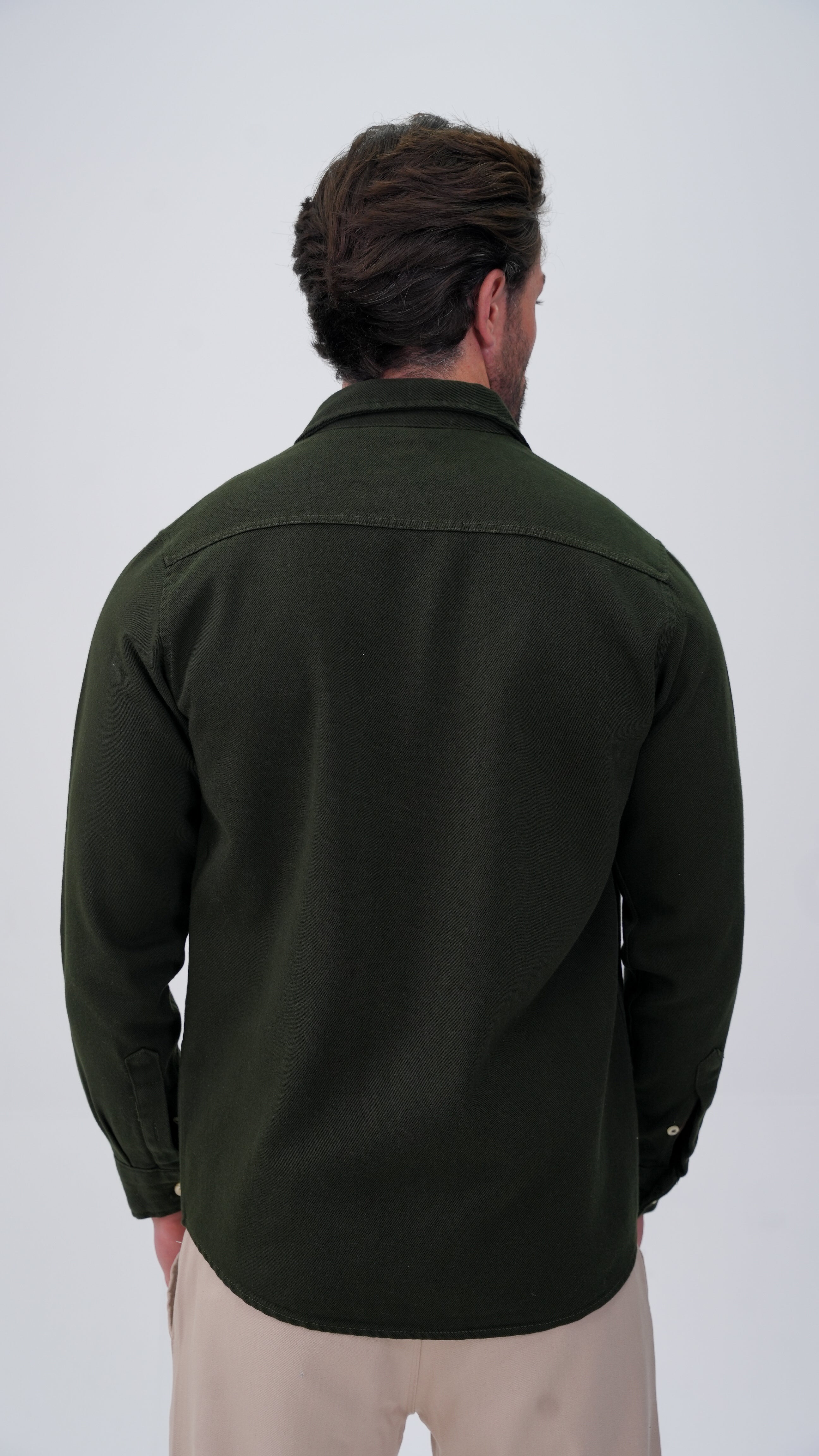 Le Nant Overshirt - Koyu Haki