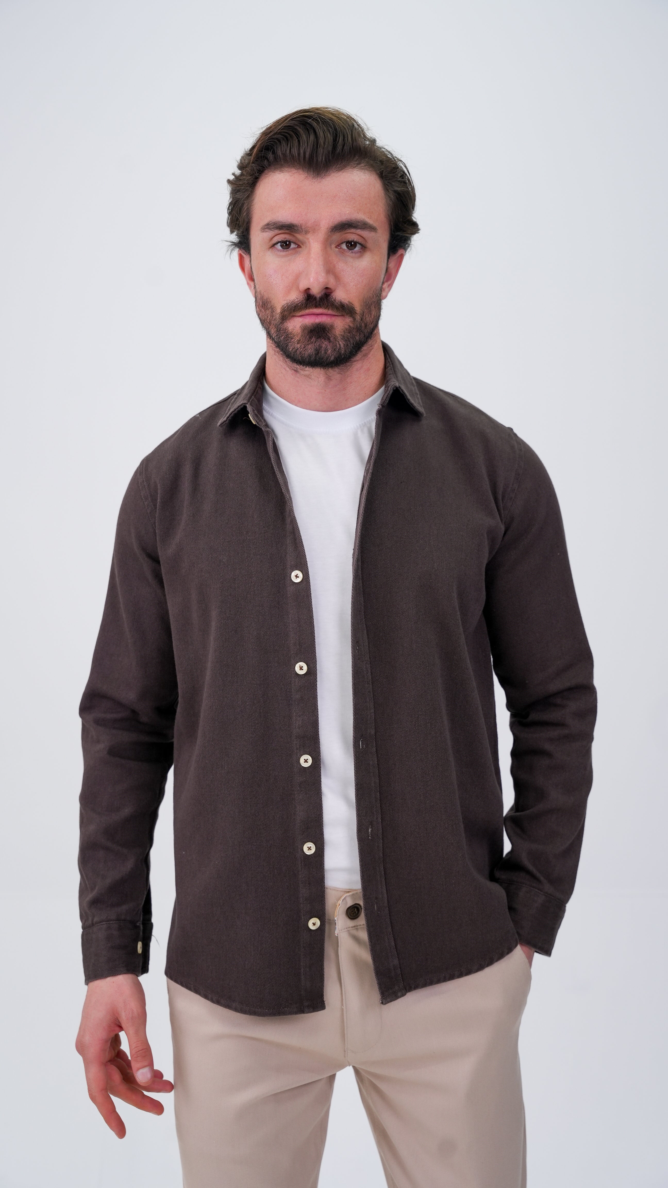 Le Nant Overshirt - Kahve