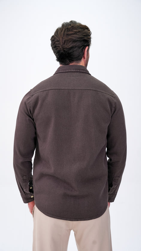 Le Nant Overshirt - Kahve