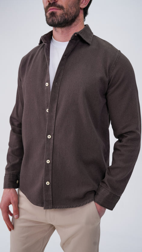 Le Nant Overshirt - Kahve