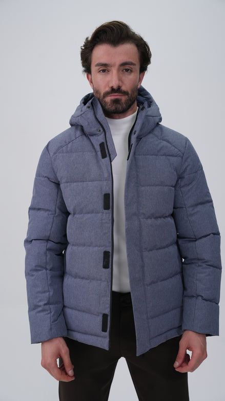 Vesonne Şişme Fit Mont - Mavi