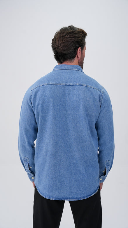 Le Nant Overshirt - Buz Mavi